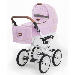 08 Розовый - Детская коляска RAY Korona Ecco 2 в 1